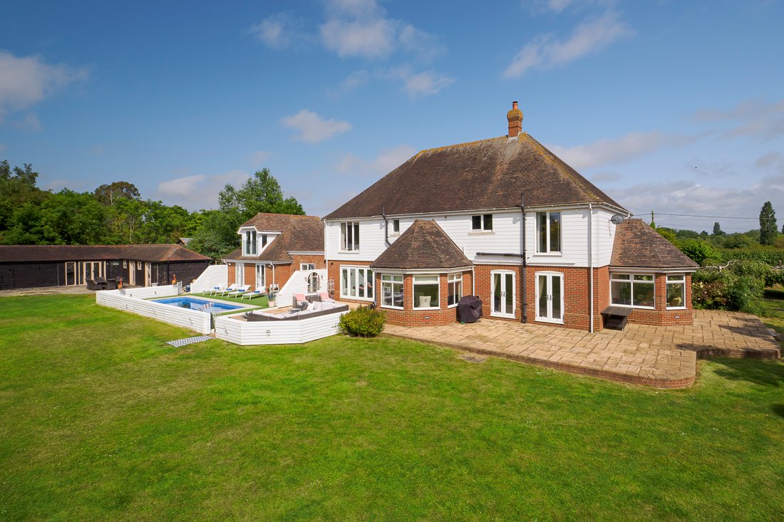 An Exceptional Country Home With Substantial In Oare, England, United