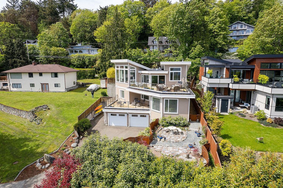 Custom Built Oceanview Home In Saanich, British Columbia, Canada For