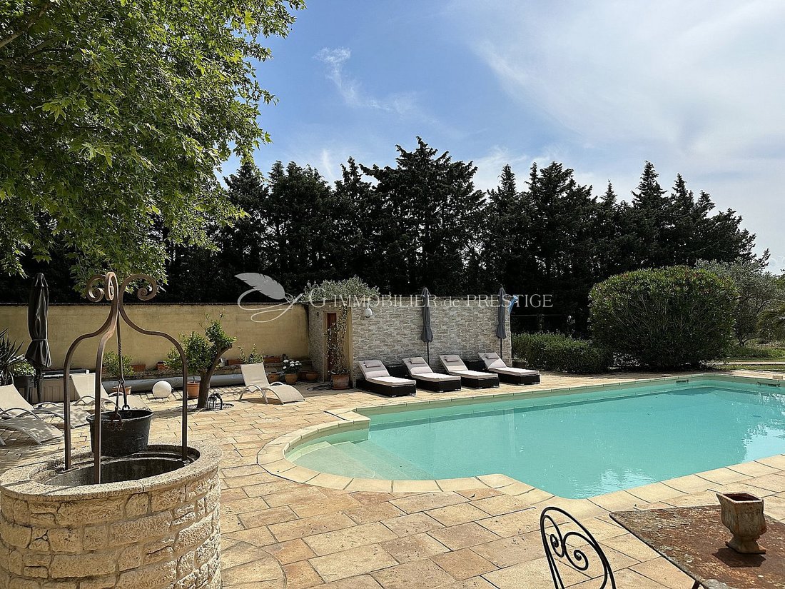 A Farmhouse With Cottage And In Sarrians, Provence Alpes Côte D'azur ...