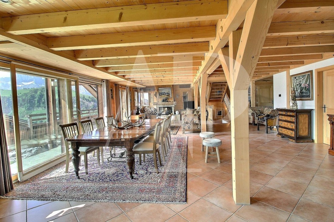 When The 7 Dames Des Dents Du Midi Come To In Val D'illiez, Valais