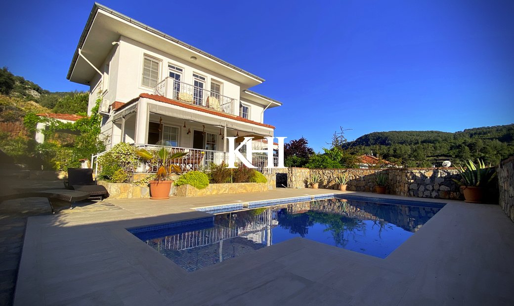 Uzumlu Villa With Mountain Views In Muğla, Turkey For Sale (12949838)