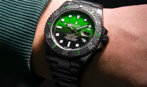 Rolex DiW Submariner Green "PARAKEET" (Retail:EUR 36990) (12956953)