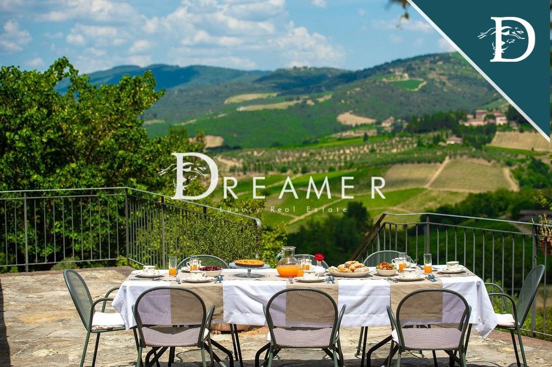 , Villa For Sale In Greve In Chianti, Panzano In Panzano, Tuscany, Italy For Sale (12952760)