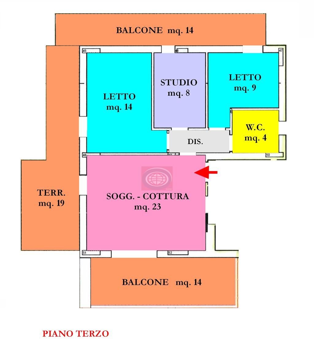 Penthouse in Center, Cervia, Emilia-Romagna 5 - 12865083