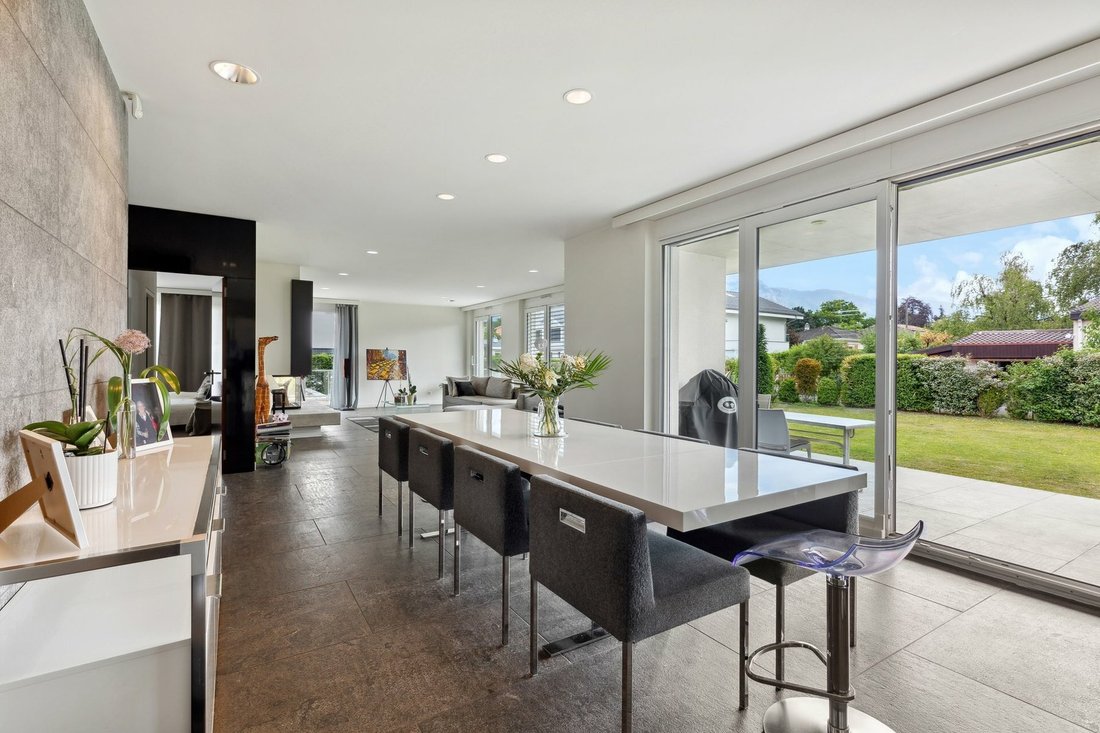 Beautiful Contemporary Detached Villa In Vessy, Genève, Switzerland For