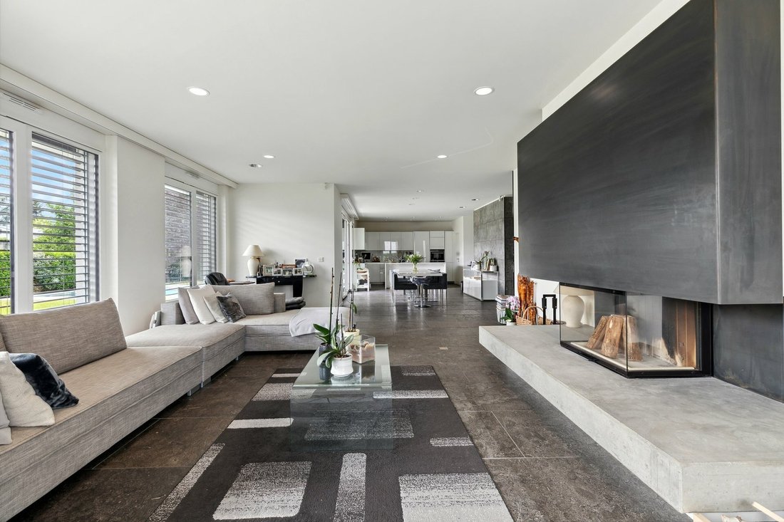 Beautiful Contemporary Detached Villa In Vessy, Genève, Switzerland For