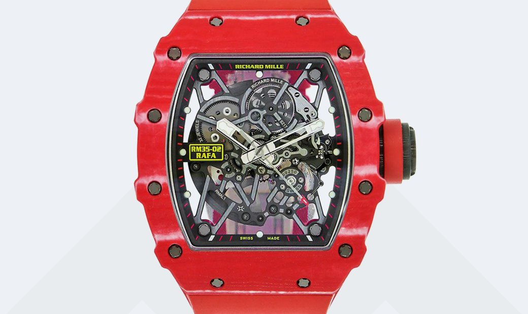 Richard Mille Rm35 02 Red Rafael Nadal In Kowloon Hong Kong For