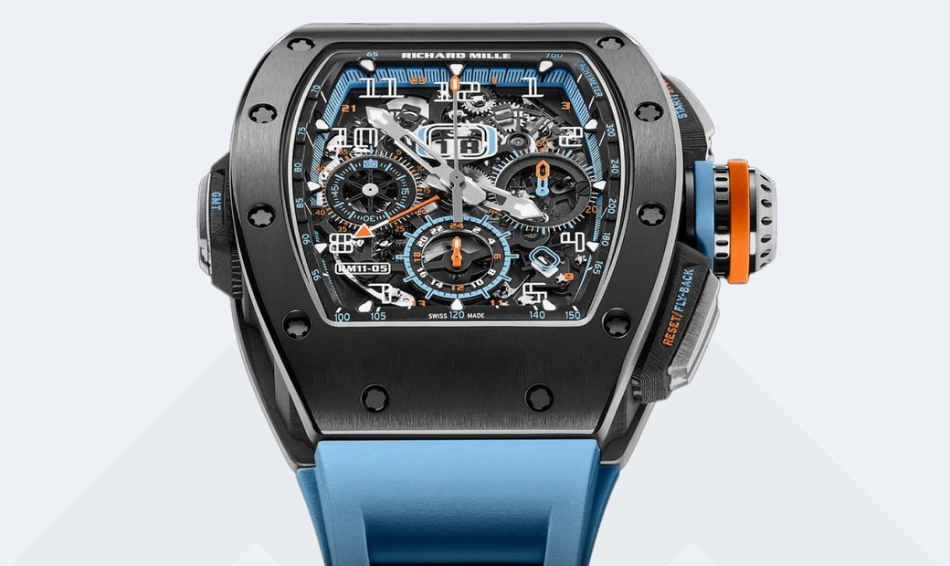 Richard Mille Rm11 05 Flyback Chronograph In Kowloon Hong Kong