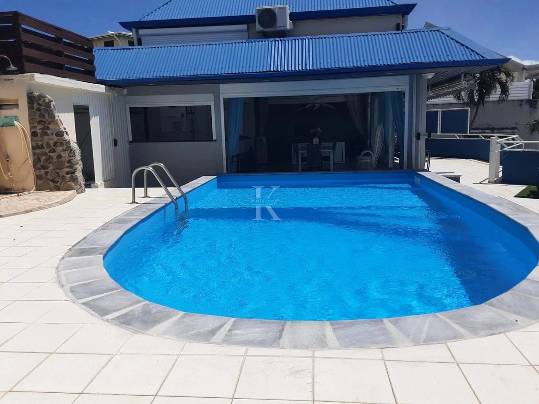 Villa Overlooking The Marina In Le Gosier, Grande Terre, Guadeloupe For