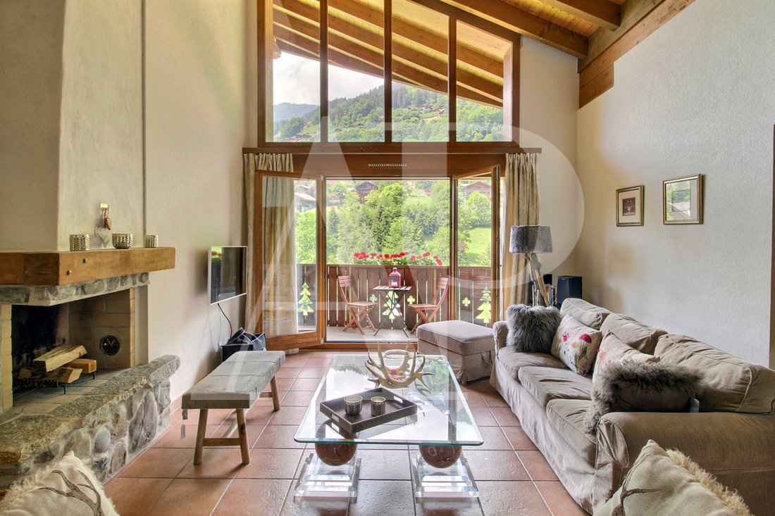 Magnificent Apartment In The Heart Of The In Val D'illiez, Valais