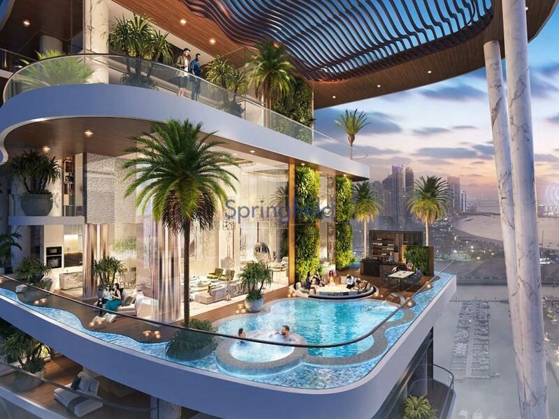 Apartment in Dubai Harbour, Dubai, United Arab Emirates 2 - 12962471