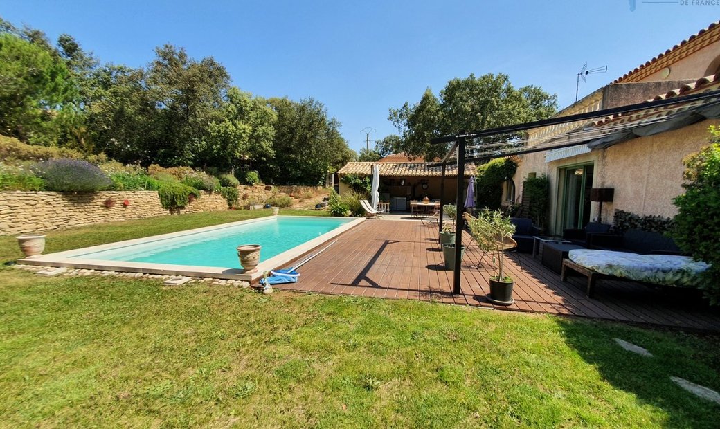 For Sale Gard (30) 4 Bedroom Villa With Swimming In Uzès, Occitanie