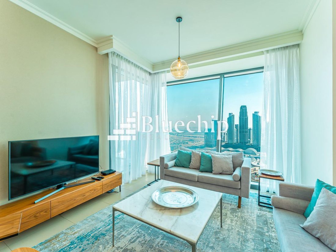 High Floor Burj Khalifa Views All In Dubai, Dubai, United Arab Emirates For Rent (12421673)