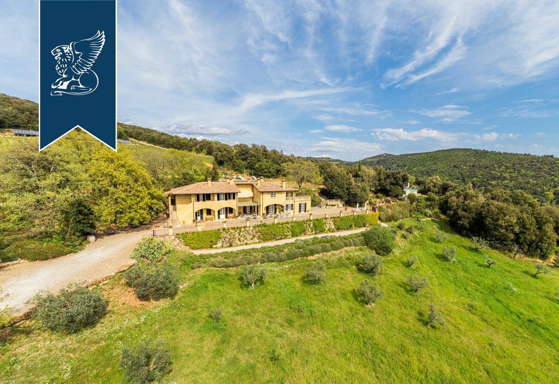 Farm With A Pool For Sale In Grosseto In Grosseto, Tuscany, Italy For