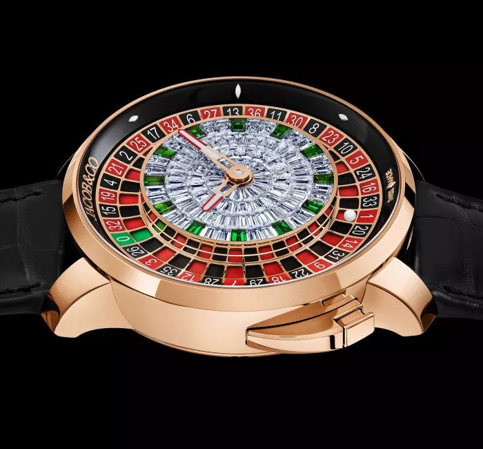 Jacob & Co Casino Tourbillon Baguette In London, England, United