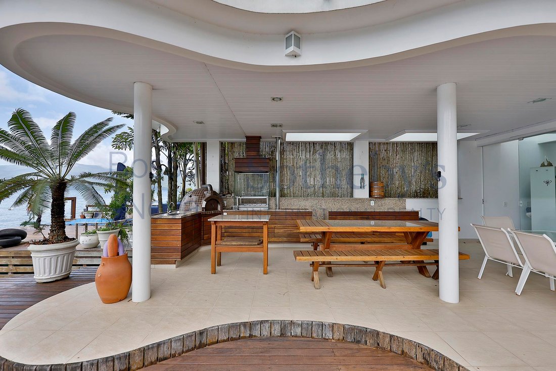 House In A Gated Community In Angra Dos Reis, State Of Rio De Janeiro