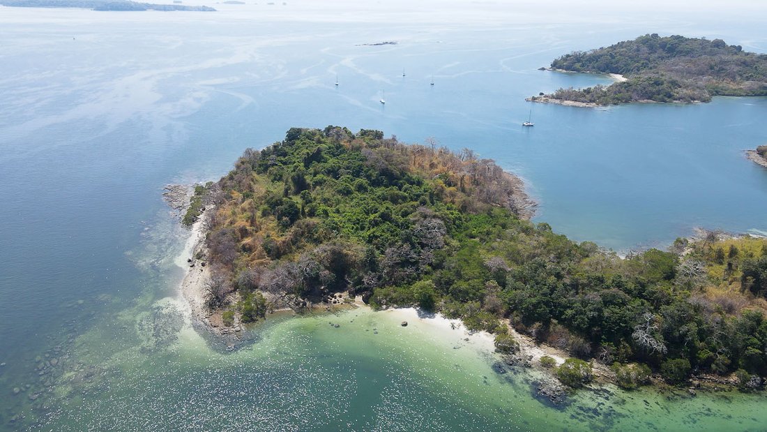 Twin Pearl Islands Isla Vivienda & Isla In Pearl Islands, Panama