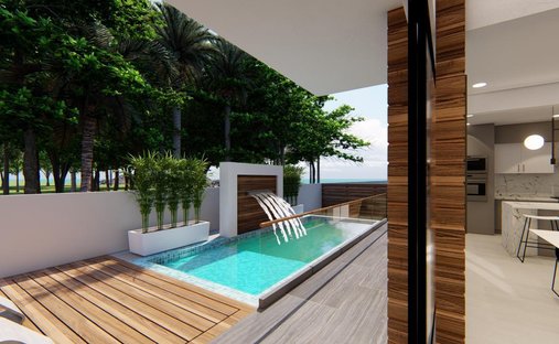 ONE LUXE JAMAICA VILLA with private pool, modern interior and