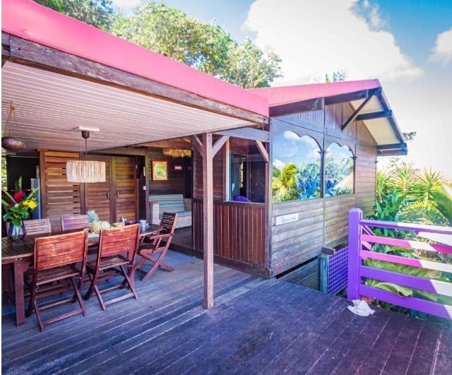 Caféière, Deshaies House In Deshaies, Basse Terre, Guadeloupe For Rent