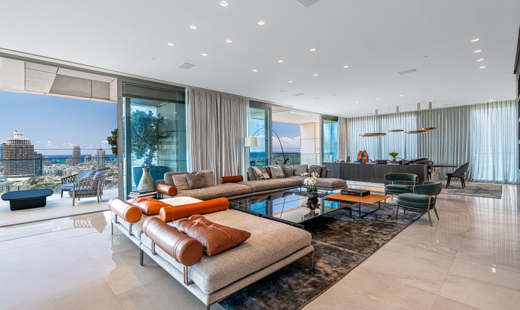 A closer look at Immaculate Penthouse Apartment Interior Decorating Ideas