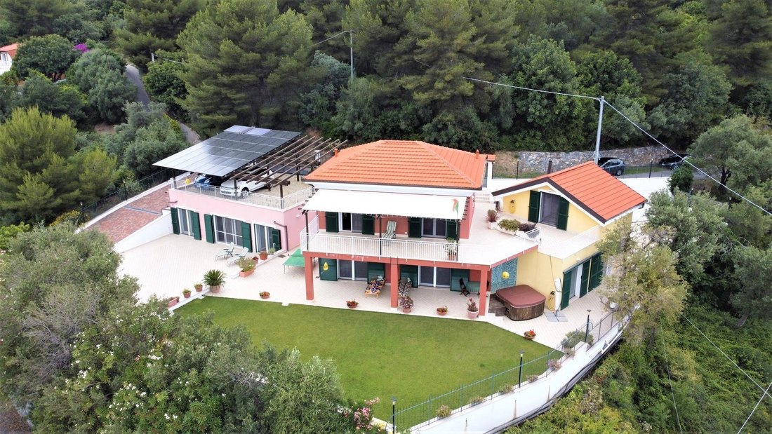 Newly Built Villa In Alassio