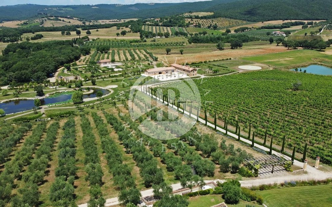 Villa à Massa Marittima, Toscane, Italie 4 - 12991338