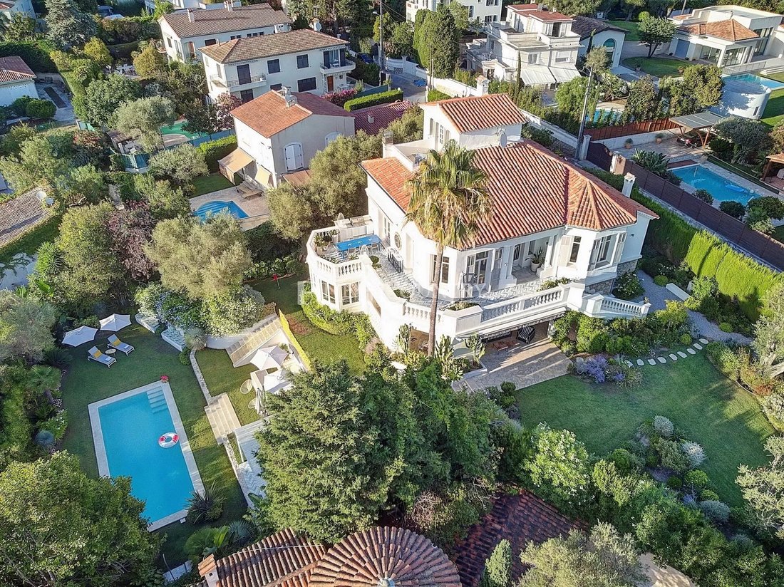 Villa Belle Epoque En Venta En En Antibes, Provenza Alpes Costa Azul