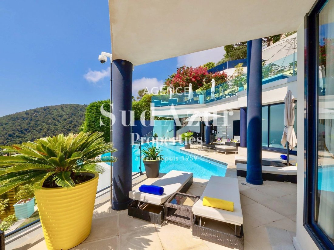Villa Eze Bord De Mer In èze, Provence Alpes Côte D'azur, France For