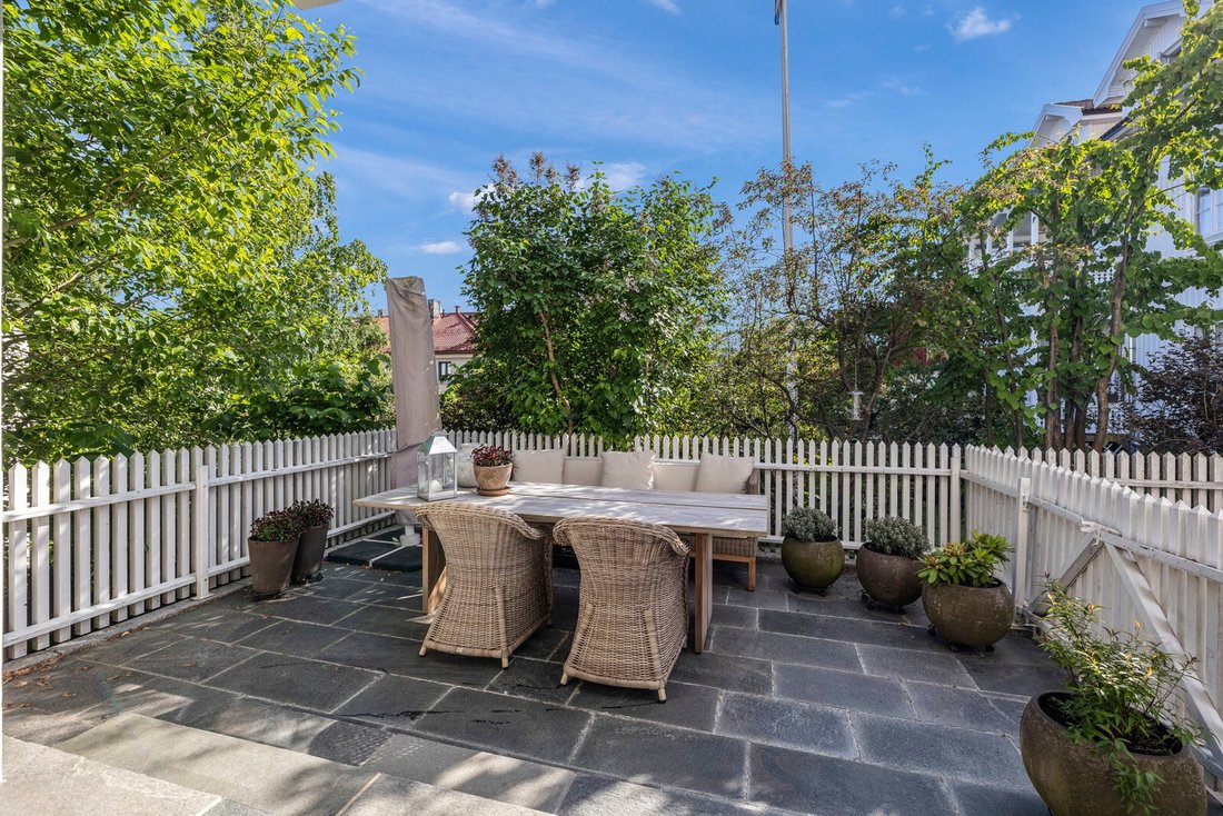 Unique Part Of A "Townhouse" With Private, Sunny In Oslo