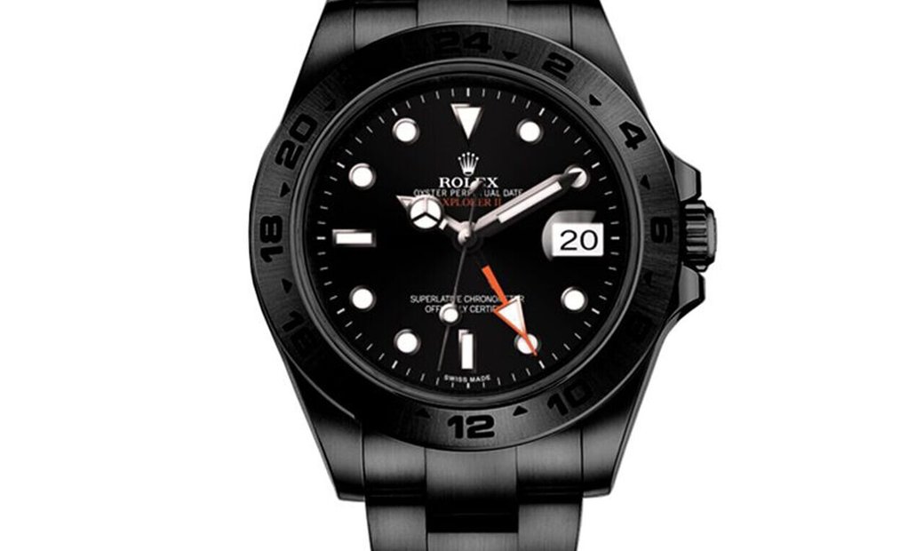 Rolex Explorer II Black PVD/DLC Coated Stainless Steel Watch 216570
