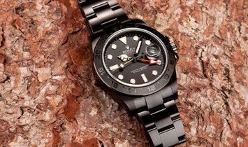 Rolex Explorer II Black PVD/DLC Coated Stainless Steel Watch 216570