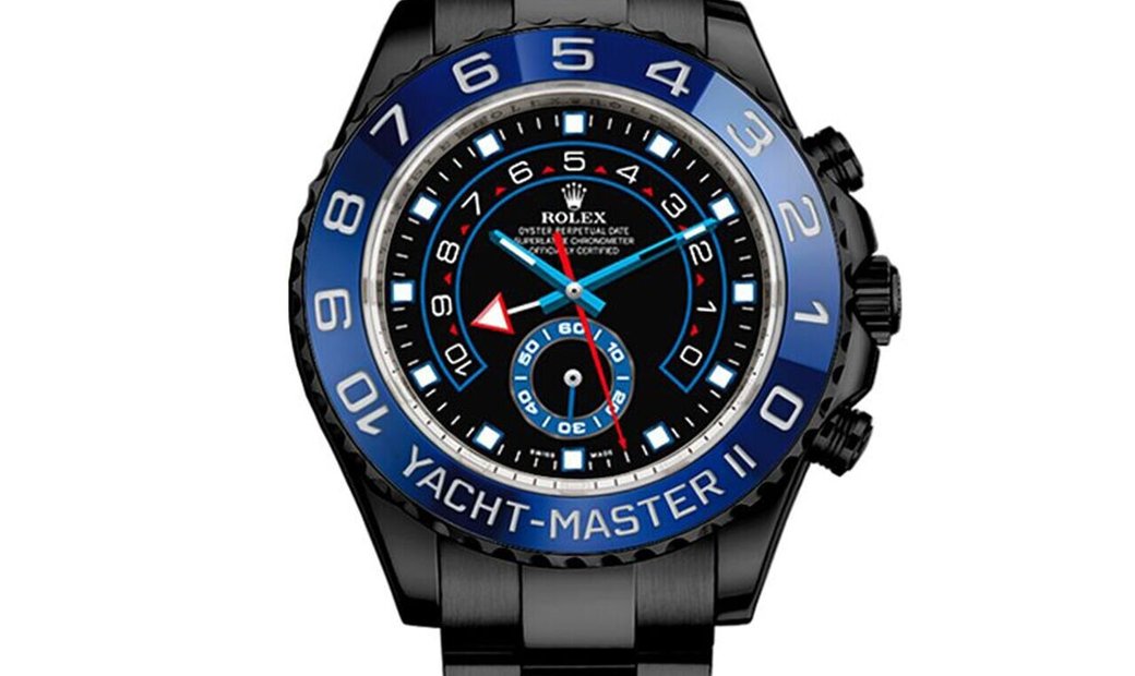 rolex yacht master ii black dial