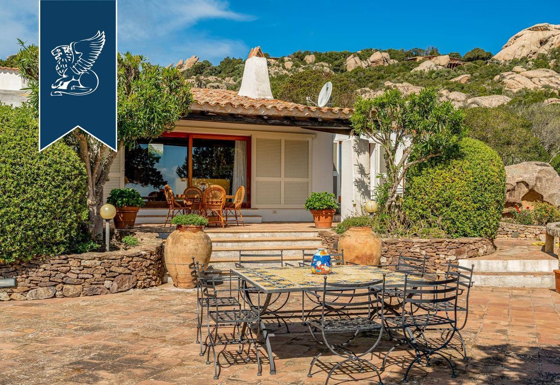 Luxury Villa With A Pool For Sale In Porto In Punta Sardegna, Sardinia