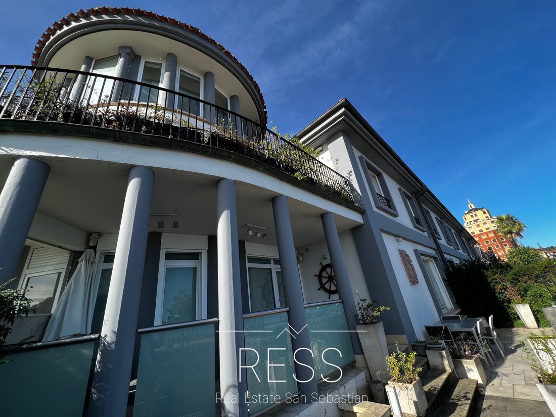 Modern Villa With Sea View In Hondarribia, Basque Country, Spain For