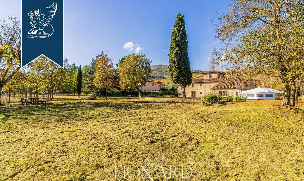 Wonderful Resort For Sale Near Florence In Pontassieve, Tuscany, Italy
