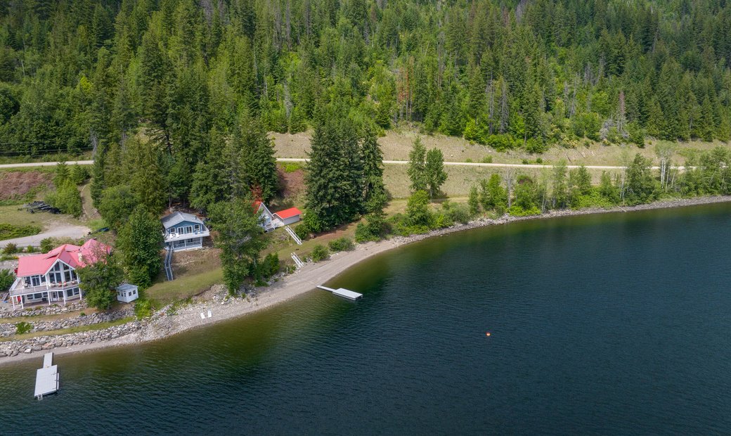 Shuswap Semi Waterfront Cabin In Anglemont, British Columbia, Canada