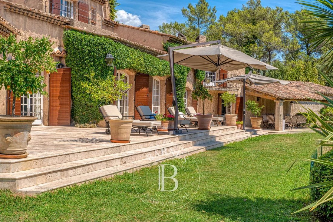 Grasse Charming Estate With In Grasse, Provence Alpes Côte D'azur