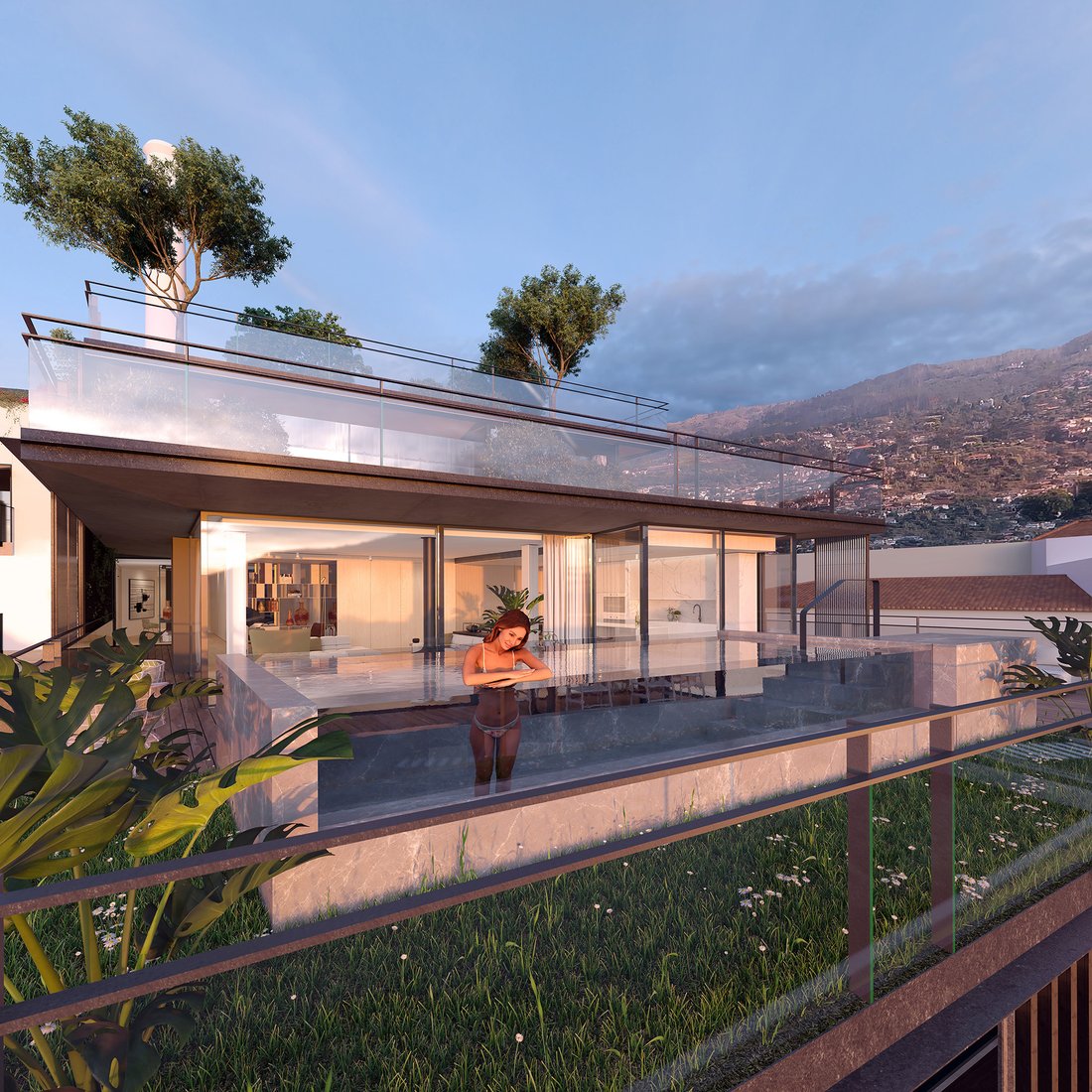 3 Bedroom Apartment With Amazing View In Heart Of In Funchal, Madeira