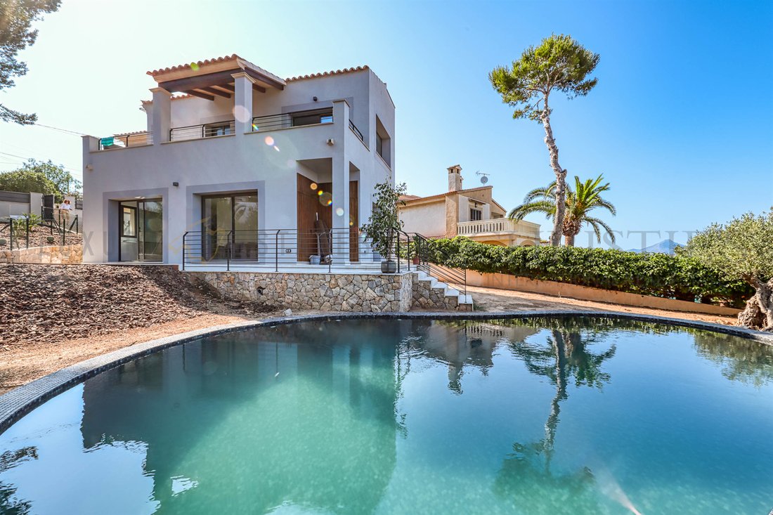 Modern Mediterranean Villa In El Toro At In El Toro, Balearic Islands