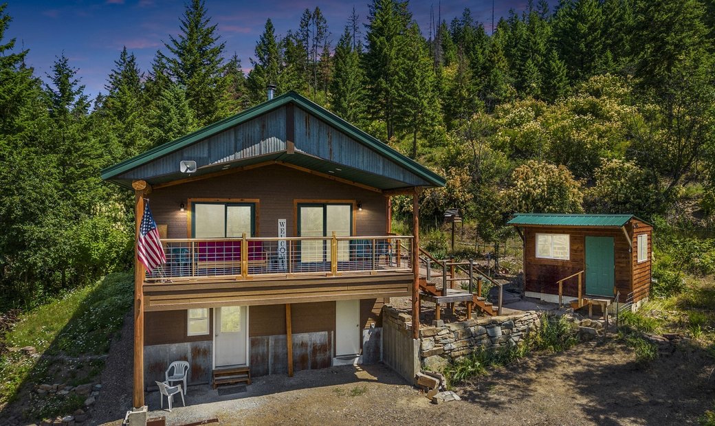 Craftsman Cabin In Clark Fork In Clark Fork, Idaho, United States For Sale (13009553)