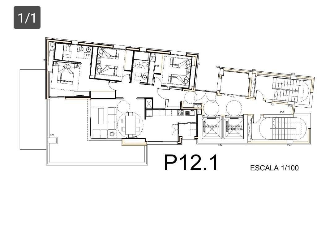 New And Unique Apartments With In Benidorm, Valencian Community, Spain