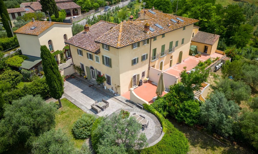 Portion Of A Panoramic Villa On The Scandicci In Scandicci, Tuscany