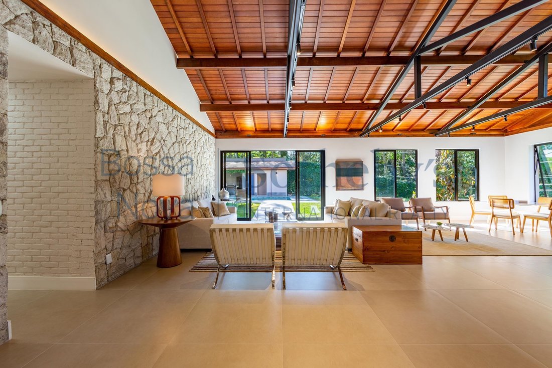 House In A Gated Community In Teresópolis, State Of Rio De Janeiro
