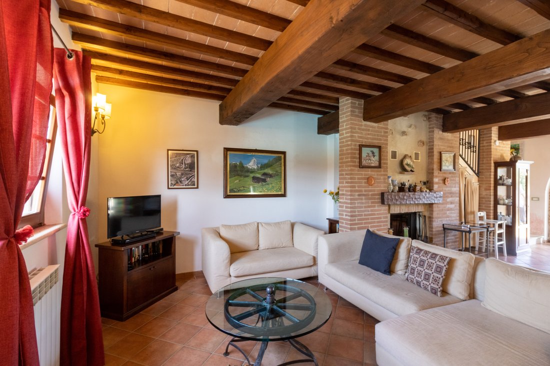 Country House In Casole D'elsa With A In Casole D'elsa, Tuscany, Italy