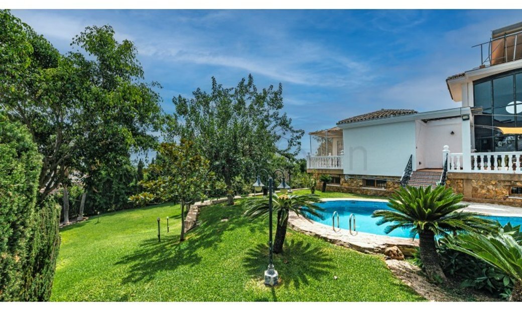 Luxury Villa With Very Large Garden In Benalmádena, Andalusia, Spain
