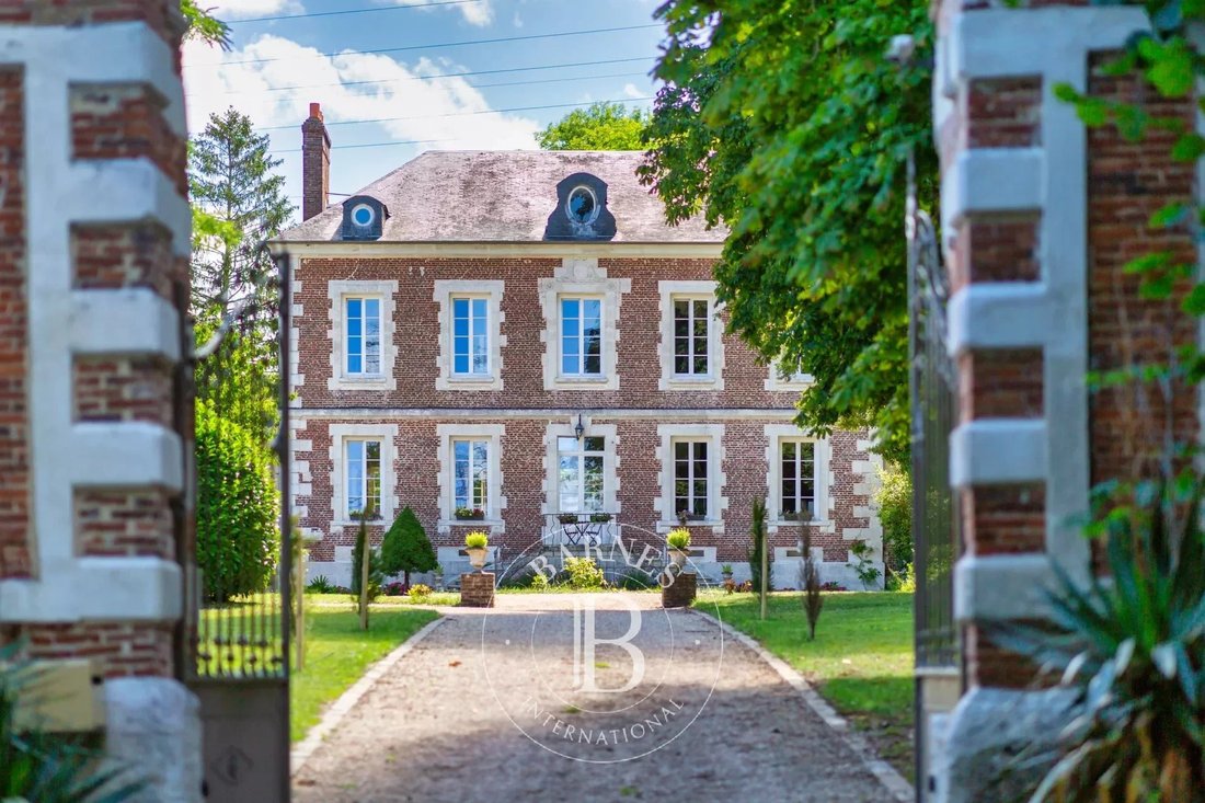 Normandy 18th Century Manor House Renovated In Quevillon, Normandy