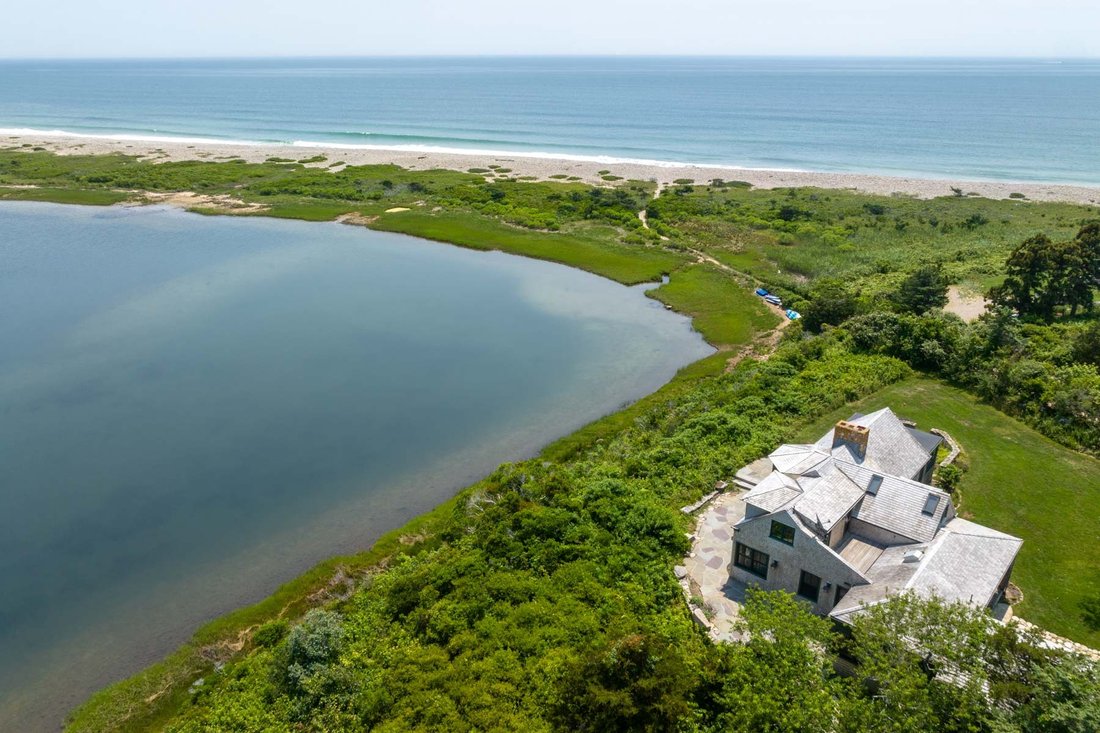 Stonewall Pond Waterfront With In Chilmark, Massachusetts, United