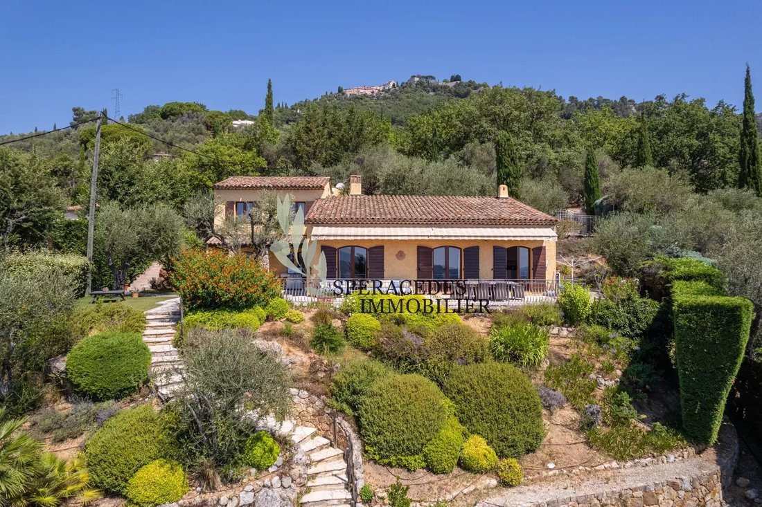 Cabris Traditional Villa Sea In Le Provence Alpes Côte D'azur