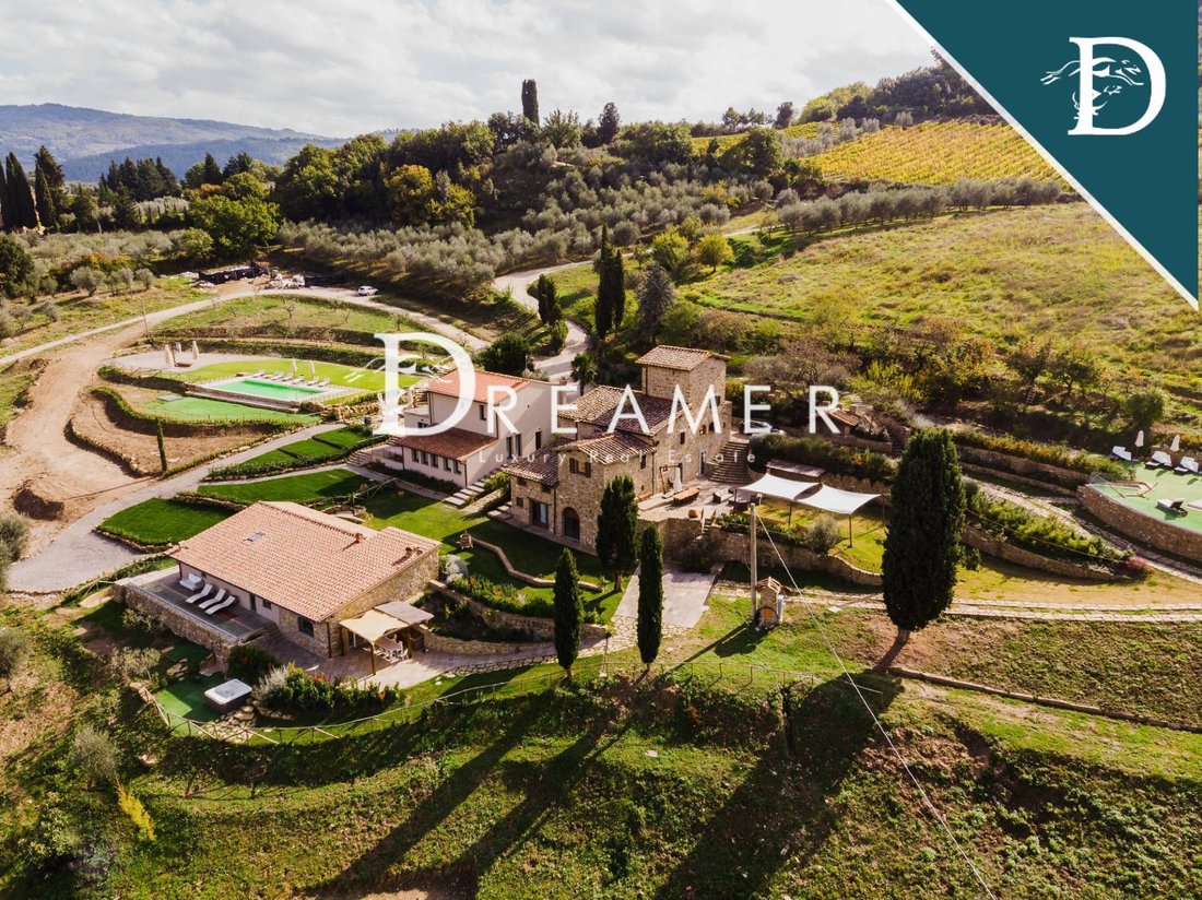 Villa in Montefioralle, Greve in Chianti, Tuscany 1 - 13036540