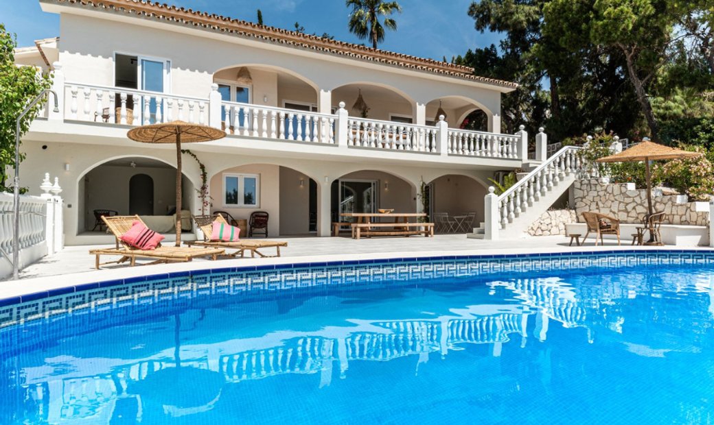Fabulous Renovated Villa In El Chaparral In Mijas, Andalusia, Spain For